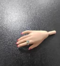 Need 15 days process time LX578 New Handmade jewelry Toy rings Crystal diamond accessories for your 1/6 30cm babi fr fr2 dolls