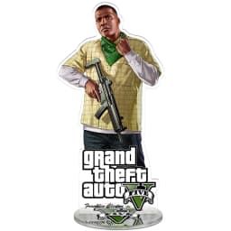 Gta 5 Game Acrylic Figure Display Stand Model Plate Double Sided Cartoon Design Wholesale Friends Girl Gift Ornaments Keychain