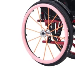 1 Pair 22/24 Inch Wheelchair Push Rim Covers Non-Slip Grips Silicone Hand Cover Rear Wheel Grips Accessories