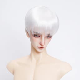 New 1/6 1/4 1/3 Doll's Wig for 30/45/60cm Bjd Doll Soft Silk Short Hair Girl Toys Dress Up Play House Doll Accessories, No Doll