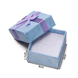 1Pcs High Quality Jewelry Gift Box Square/Rectangle Case for Ring Necklace Earring Bracelet Packaging Display