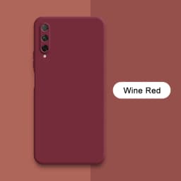 Original Square Liquid Phone Case for Huawei Y6 Y7 Y7a Y8p Y9 Y9s Pro Prime 2019 Soft Silicone 360 Protective Shockproof Covers