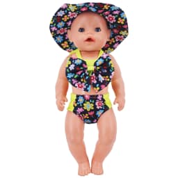 25 Styles Yellow Skirt Doll Clothes For 43 Cm Baby Doll & 18 inch American Doll Girl's Dress,Our Generation Accessories Toys