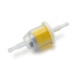 Inline Fuel Filter Kit 2 Pieces For Lawn Mower And Small Engine Use With 6mm Or 8mm Hose Compatibility Transparent Nylon Housing