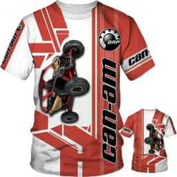 Can-Am Team BRP Racing T-Shirt 3D printed quick-drying and breathable sports clothing for summer, outdoor streetwear