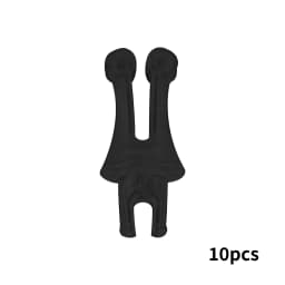 10pcs/lot Right Grand PTFE Flexible Replacement Clips for Piercing Jewelry Display