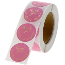 500pc Thank You for Your Order Stickers for Kids Gold Seal Label You've Got Great Taste Stationery Sticker Pretty Things Inside