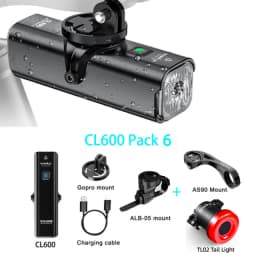 TOWILD CL600 600LM Bike Light Front Lamp USB Rechargeable LED 18650 2000mAh Bicycle Light Waterproof Headlight Bike Accessories