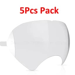 100/50/30/20/10/5Pcs Peel Off Lens Cover Compatible for 3M 6885 6000 6700 6800 6900 Series Respirator Mask Protective Cover