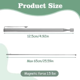 1pc Telescoping Extendable Magnet Pen Magnetic Rod Pickup Tool Retractable Car Repair Machinery Maintenance Garage Workshop Tool