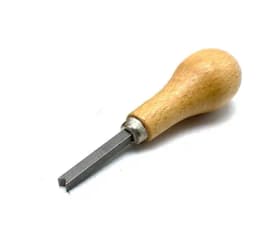 Jewelry Stone Setting Tools Kit - Grooved Prong Pusher Square Bezel Pusher Bezel Roller with Wooden Handle for Jewelry Making