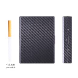 Sealed Aluminum alloy Cigarette Box 20 pack large capacity Lightweight Version portable Business Cigarette case Smoking Gadgets