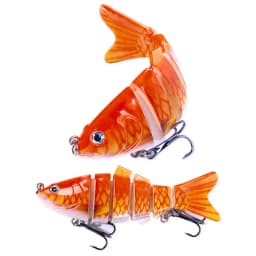 10cm 18g Sinking Wobblers 6 Segments Fishing Lures Multi Jointed Swimbait Hard Bait Fishing Tackle For Bass Isca Crankbait