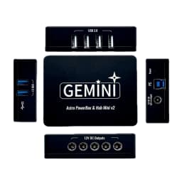 2025 GEMINI Brand New Astronomy Mini V2 HUB Power Box DC+ USB3.1 High-speed Readout Output for Astrophotography