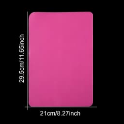 1PCS Safe Silicone Workbenches Epoxy Resin Molds Waterproof Placemat Table Mat For Jewelry Making Supplies Blue&Pink Color