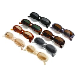 OULYLAN NEW sunglasses small oval frame classic retro men's and women's sunglasses simple street photography fashion glasses