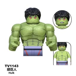 Blind Box Mini Building Blocks TV6204 Figures Big Goblin Spiderman Iron Man Venom Captain Hawk Deadpool Armor Christmas Gift Toy