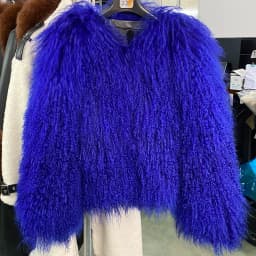 YOLOAgain Plus Size Dark Brown Mongolia Sheep Fur Jacket Women Real Fur Jacket Female Winter Warm Outerwear