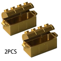 MOC ATM Games Machines Safe Figures Accessories Building Blocks Gold Egg Ore Diamond Deposit Bank Key Card Christmas Bricks Toys