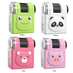80x Mini Microscope with LED Flashlight Portable Microscope Pocket Microscope Christmas Birthday Gifts for Girls&Boys