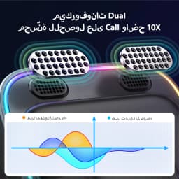 Joyroom Bluetooth 6.0 AUX Car Adapter Stronger Dual Mics & Noise Cancellation Bluetooth Receiver For Car Music/Hands-Free Calls