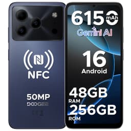 DOOGEE Note56 Plus Android 16 Gemini I 6,56 inch battery mAh 48 GB RAM (6 + 42) ROM Go mobile Phone with Google Payment