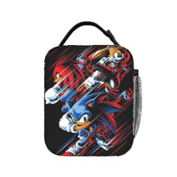 Sonices Cartoon Game Lunch Bag Convenient Lunch Box Adult Travel Print Cooler Bag Cute Oxford Thermal Lunch Bags