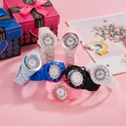 Children Kids Waterproof Shockproof Durable Silicone Strap Quartz Watches for Boys Girls Soft Sports Student Gift Color Option