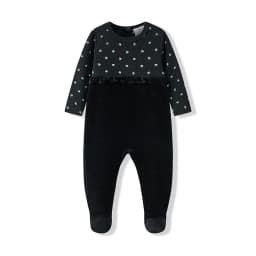 AA-Autumn Winter Velour and Ribbed Robe Boy and Girls Family Matching Clothes baby Romper Girl Nightgown Floral Print Ribbed