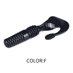 Supercontinent Soft Lure Grub Worm Power Tail 7cm Grub Screw Thread Wobbler Swimbait For Bass Trout