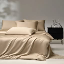 3/4pcs Mulberry Silk Bedding Set Duvet Cover Flat Sheet Pillowcase Set Natural Silk Single Queen King Duvet Set Gift Box