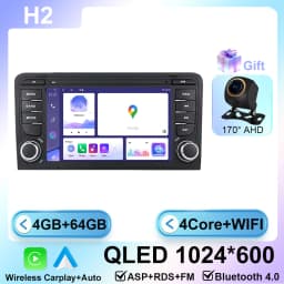 Car Radio For Audi A3 8P 2003-2011 S3 RS3 Sportback Multimedia GPS Autoradio Player Wireless Carplay Android Auto Head Unit 2din