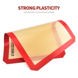 1Pcs Silicone Baking Mat for Kitchen Rolling Kneading Oven Mat Heat Resistant Non-Stick Board for Baking