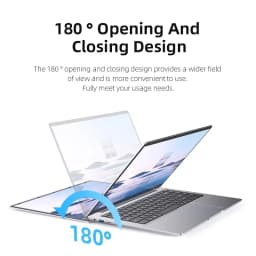 Xiaman 14.1" Windows 11 Pro Laptop Computer Intel Atom A3950 12GB RAM 1TB 2TB SSD Notebook PC 1920*1080P Office Study Laptops