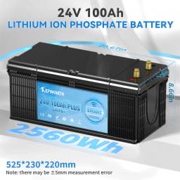 LiFePO4 Lithium Iron Phosphate Battery with BMS, 12V, 24V, 36V, 48V, 100Ah, 120Ah, 200Ah, for Golf Cart, EV, RV, Solar Energy