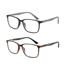 BLUEMOKY Anti Blue Light Reading Glasses For Men Women,Sport Square Frame Readers Anti Glare Computer Eyewear