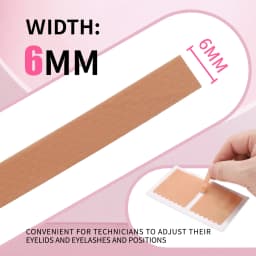 10sheets Grafted False Eyelash Lifting Eyelid Tape Non-woven Eyebrow Protection Tape Lash Extension Under Patch Makeup Tools