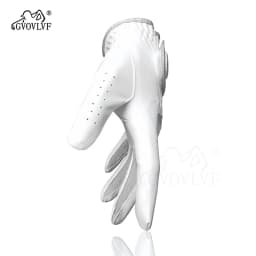 1 Piece Men Golf Glove Micro Soft Fabric Breathable Comfortable Fitting With Magnetic Marker Replaceable For Golfers