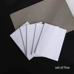 JIANWU 5 Pcs/set Hexagonal EVA Foam Double-sided Tape Journal Material Collage Sticker Creative DIY Student Supplies Stationery