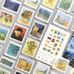 50Pcs Fog Forest Diary Decorative Stickers Pack DIY Label Stationery Deco Photograph Album Scrapbooking Flakes