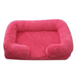 Dog Bed Dog Plush Pet Bed Winter Thickened Pad Dog Sleeping Bed Sofa Removable Pad Dog Small Large Dog Square Kennel