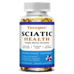 Relieve Sciatica Capsules - Relieve Pain, Improve Flexibility, Support Nerve and Joint Health, Relax Muscles