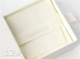SheepSew Elegant Personalized Jewelry Packaging Set Custom Deboss Embossed Logo Drawer Box With Soft Suede Pouch For Wedding Bir