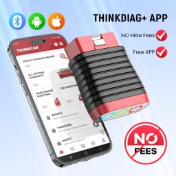 THINKCAR BD6 Auto OBD2 Scanner All System Diagnostic Tool for iOS&Android, 5 Reset Service Code Reader for All Cars Free Update