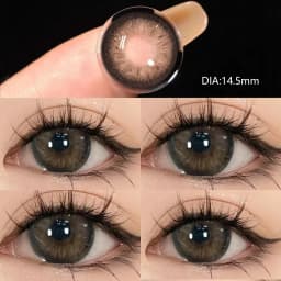 MILL CREEK 1 Pair Eyes Color Lenses with Myopia Prescription High Quality Natural Contact Lenses for Eyes Beauty Pupil Yearly