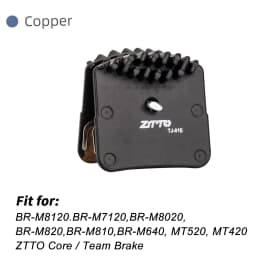 ZTTO MTB Bicycle Cooling Disc Brake Pad Heat Dissipation Ice Tech Resin Bike Hydraulic Oil Caliper Pads SLX Deore XT XTR M8000