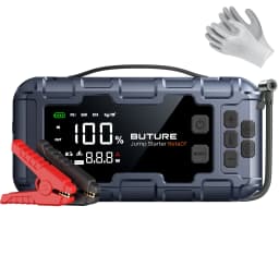 BUTURE 6000A Car Jump Starter PD45W Power Bank Portable 160PSI Air Pump Battery Emergency Boosters Starting Device Car Starter