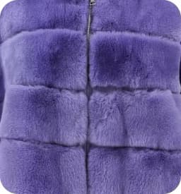Real Rex Rabbit Fur Jacket for Women Zipper Stripe with Batwing Sleeve Furry Vest Thick Tops Dropshipping Winter Coat 1907018