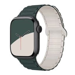 Magnetic Strap for Apple Watch Band 46mm 45mm 44mm 42mm 49 40 Silicone Correa Bracelet iWatch Series 12 11 10 9 8 7 Se ultra 3 4