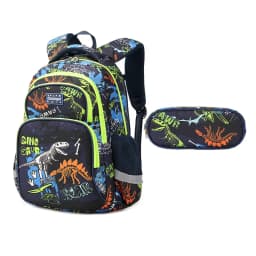 Cartoon Unicorn 3 Piece Set School Bags For Girls Boys Kids Space Backpack Primary School Students Backpack With Lunch Box